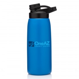 Custom 26 oz. The Work Out Stainless Steel Vacuum Bottle