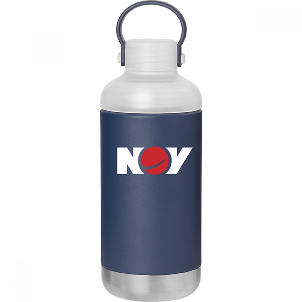 Custom Branded 16.9 Oz H2Go Scout - Powder - Matte Navy Custom Branded 16.9 Oz H2Go Scout - Powder - Matte Navy