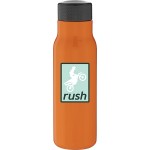 25 Oz H2Go Tread - Orange Custom Imprinted