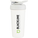 24 oz Blenderbottle Strada Stainless (White) with Logo