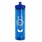 24 oz. Slim Fit Water Sports Bottle - Push-Pull Lid Custom Imprinted