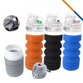 Jelly Collapsible Water Bottle with Logo
