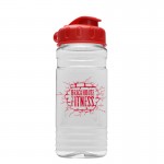 20 oz. Tritan Sports Bottle - Flip Top Lid Logo Printed