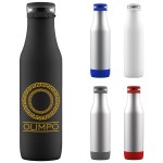 Logo Printed 18 Oz. Ello Riley Vacuum Stainless Bottle