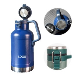 36/62 Oz. Outdoor Portable Bottle w/Handle with Logo