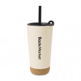 Promotional Valo Ceramic To-Go Cup - 18 Oz. - Bone