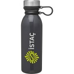20.9 Oz H2go Concord Bottle - Storm Gray Logo Printed