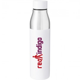 Custom Branded 20.9 Oz H2Go Aria - Powder - Matte White  Custom Branded 20.9 Oz H2Go Aria - Powder - Matte White