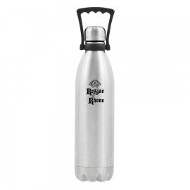 Custom Imprinted Oeno Excursion Wine Canteen (Stainless Steel)