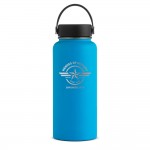 Laser Engraved Hydro Flask 32oz Wide Mouth Bottle Logo Printed