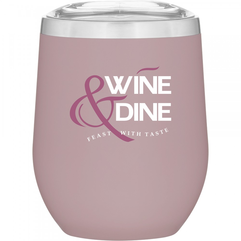 Logo Printed 12oz Cece Tumbler (Matte Blush) Logo Printed 12oz Cece Tumbler (Matte Blush)