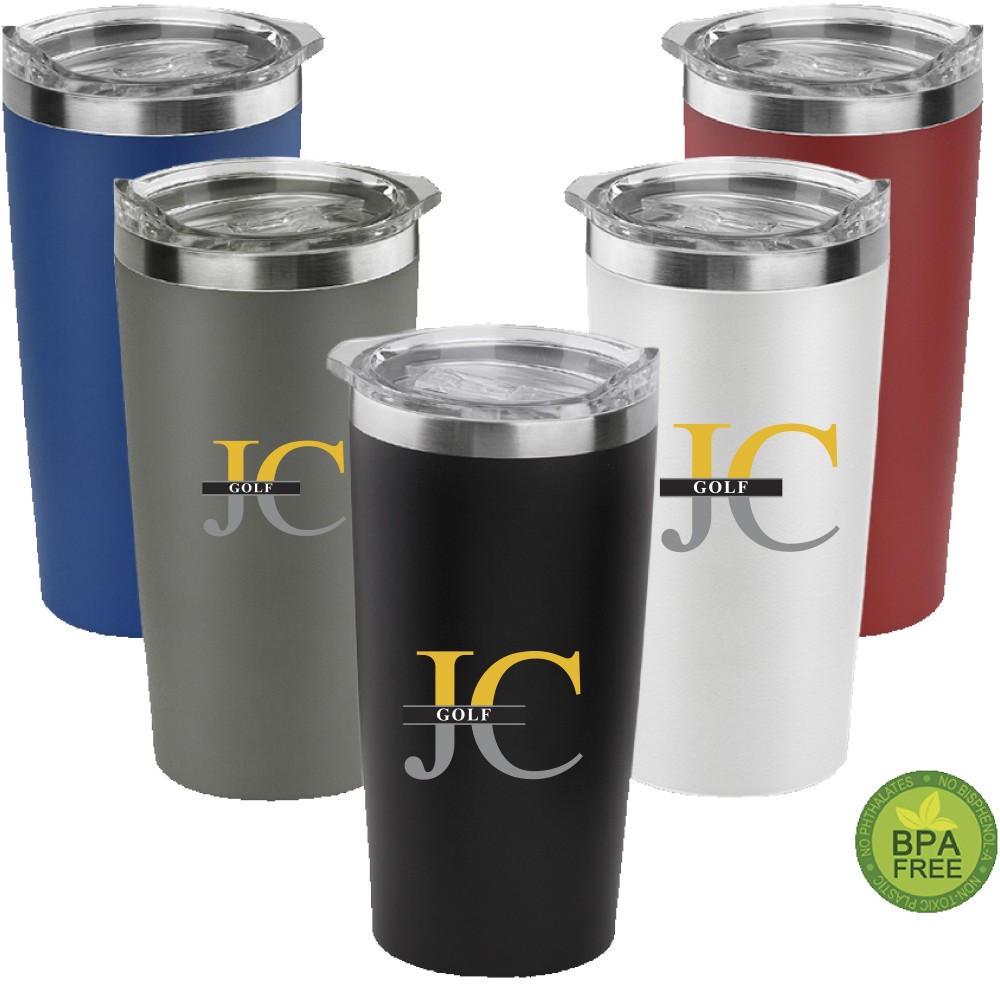 20 Oz. Stainless Steel Tumbler with Logo