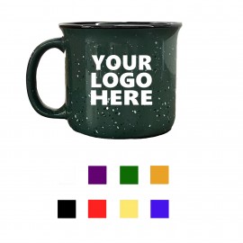 15oz Ceramic Campfire Coffee Cups with Logo