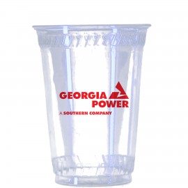 Logo Branded 24oz Clear Soft Sided Cup  Logo Branded 24oz Clear Soft Sided Cup