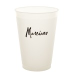 Logo Printed 12 Oz. Frost Flex Tumbler (Grande Line)