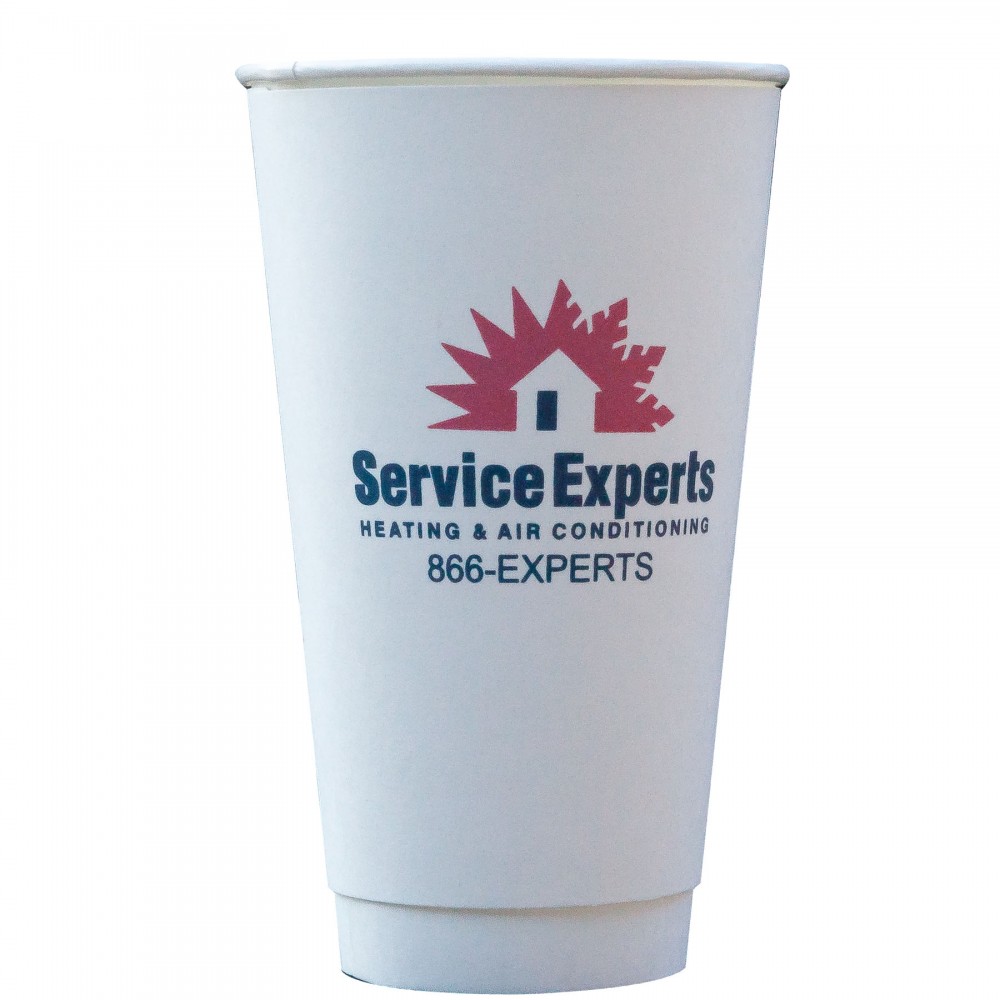 20 oz Insulated Paper Cup with Logo