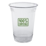 20 Oz. Soft-Sided Greenware Plastic Cup (Petite Line) Custom Branded