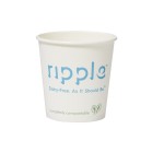 4 Oz. Compostable Paper Cup with Logo
