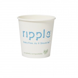 4 Oz. Compostable Paper Cup with Logo