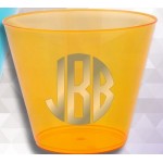 Logo Printed Colored Hard Plastic Cups (10 Oz.)