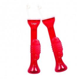 Plastic Yard Cup with Lid and Straw with Logo  Plastic Yard Cup with Lid and Straw with Logo