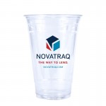 24 Oz. Clear PET Plastic Cold Cup Custom Imprinted