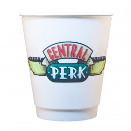 12oz Insulated Paper Cup, Digital with Logo