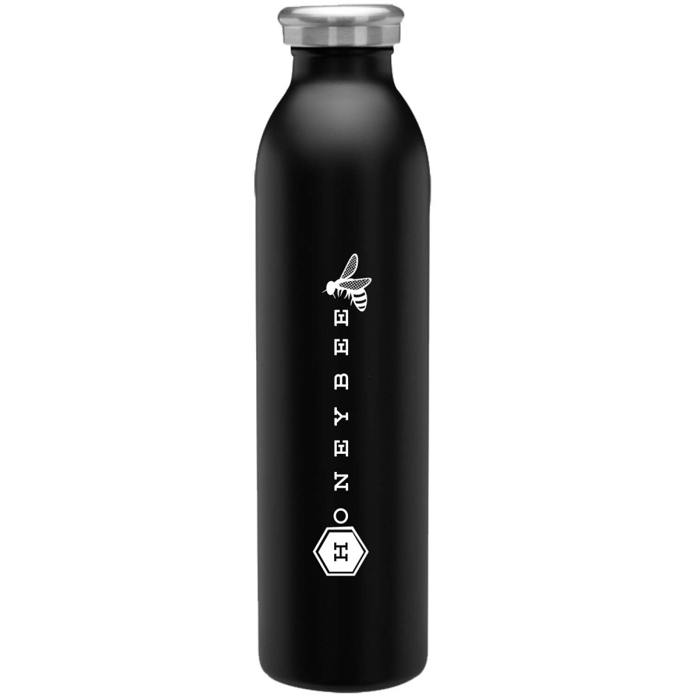 20 Oz. Allure Stainless Steel Vacuum Bottle Logo Printed 20 Oz. Allure Stainless Steel Vacuum Bottle Logo Printed
