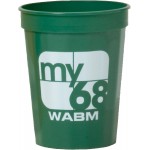 16 Oz. Fluted Stadium Cup (Screen Printed) with Logo