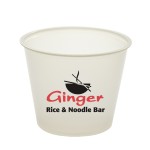 Logo Printed 5.5 Oz. Frosted Plastic Souffle Cup (Petite Line)