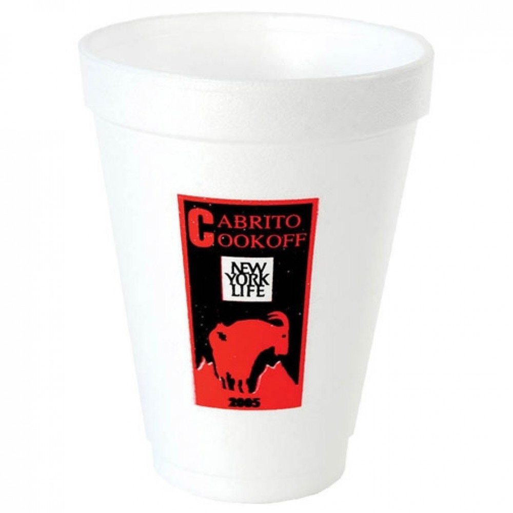 Logo Printed 12 Oz. Insulated Foam Cup (Grande Line) Logo Printed 12 Oz. Insulated Foam Cup (Grande Line)