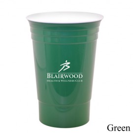16 Oz. Double Wall Party Cup with Logo