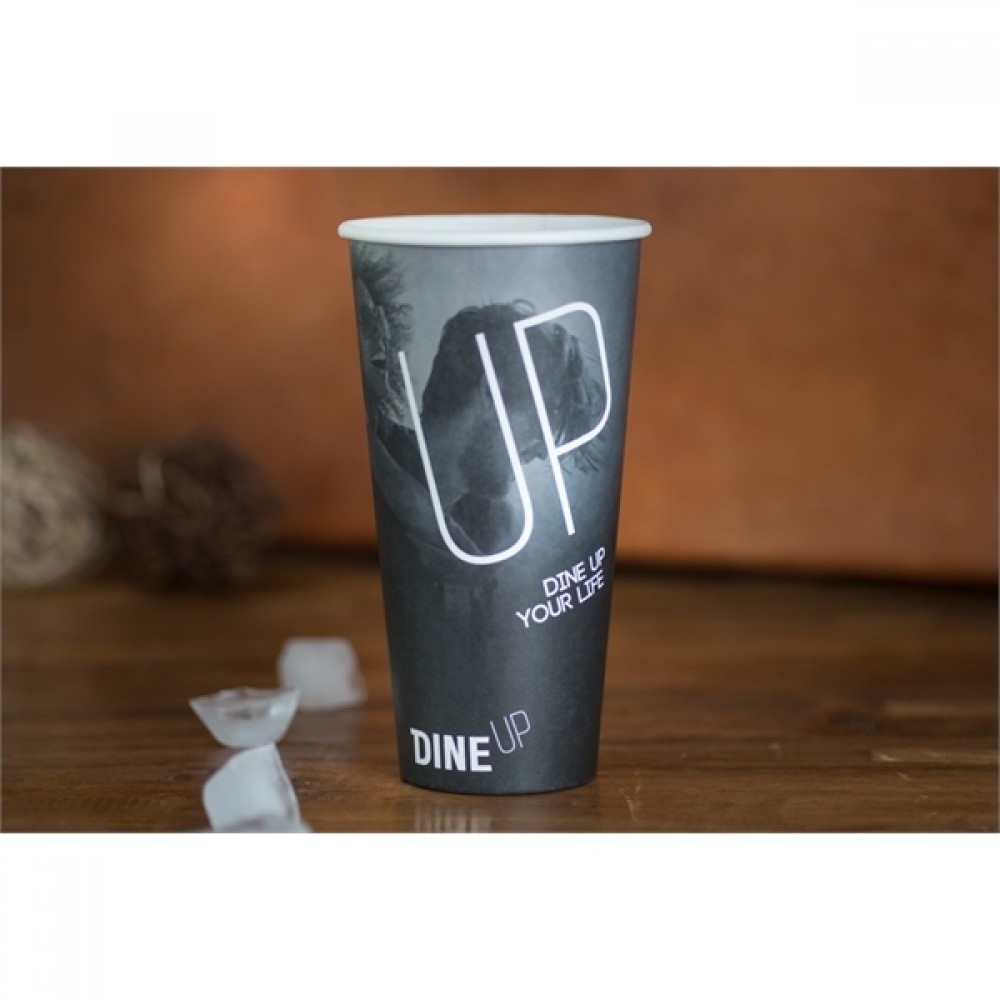 20 Oz. Full Color, Full Coverage, Single Wall Printed Cups Custom Branded 20 Oz. Full Color, Full Coverage, Single Wall Printed Cups Custom Branded