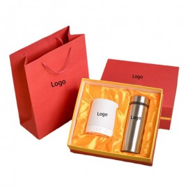 Promotional 2-Piece Bluetooth Speaker and Vacuum Cup Gift Set