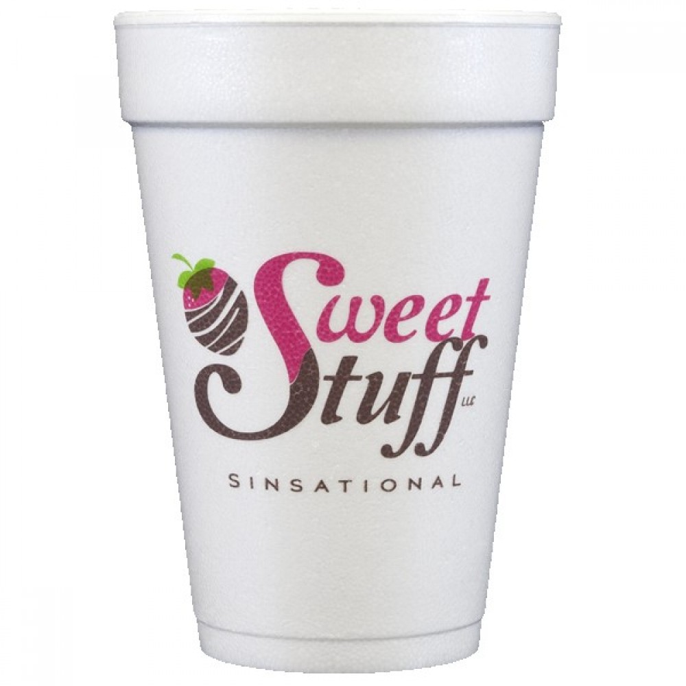 Logo Printed Foam Cups (16 Oz.)