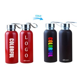 18oz. Color Changing Stainless Steel Insulated Tumbler with Logo