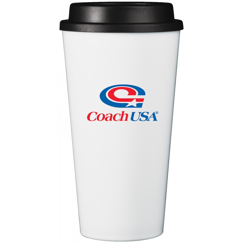 Logo Printed 16oz Cup2go Tumbler (White) Logo Printed 16oz Cup2go Tumbler (White)
