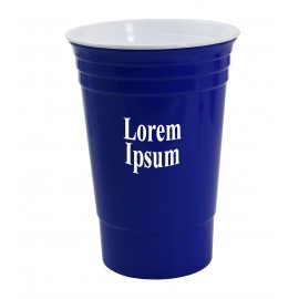 17 Oz. The Party Cup Double Wall Cup with Logo