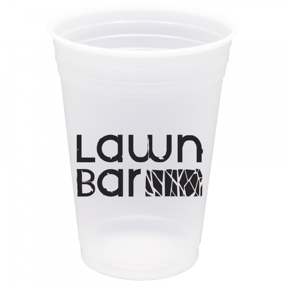 20 Oz. Soft-Sided Translucent Plastic Cup (Petite Line) Custom Imprinted 20 Oz. Soft-Sided Translucent Plastic Cup (Petite Line) Custom Imprinted