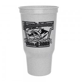 32 Oz. Smooth Stadium Cup with Logo