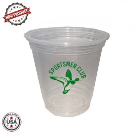 Custom 12 Oz. Soft Sided Clear Cups