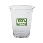 Custom Branded 12/14 Oz. Soft-Sided Greenware Plastic Cup (Grande Line)