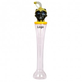 Personalized Creative Robot Yard Cup with Straw  Personalized Creative Robot Yard Cup with Straw