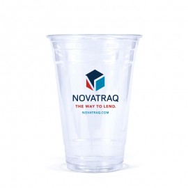Custom 20 Oz. Eco-Friendly Clear PLA Plastic Cold Cup  Custom 20 Oz. Eco-Friendly Clear PLA Plastic Cold Cup