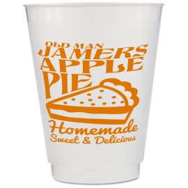 Custom 16 Oz. Tall Unbreakable Translucent Frosted Cup