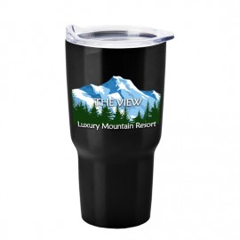 Logo Branded The Voyage - 28 Oz. Digital Stainless Steel Auto Tumbler