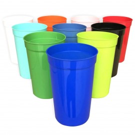 16oz Plastic Stadium Cups with Logo