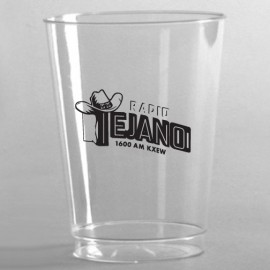 Custom 8 Oz. Crystal Clear Plastic Cup