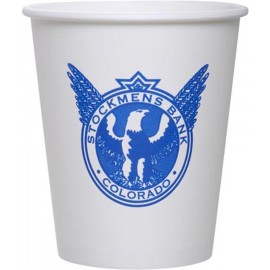 8 Oz. Hot/Cold Paper Cup with Logo