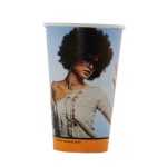 Cups Ads - 16 Oz. Paper Cup - 3 Color Logo Printed